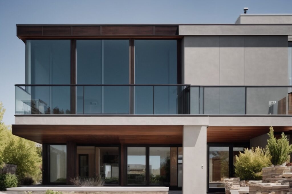 Salt Lake City home with solar control window film installation